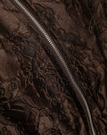 JUNO JACQUARD JACKET BROWN