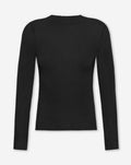 FANCY RUCHED TOP ZWART