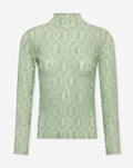BIBI LACE TOP LICHTGROEN