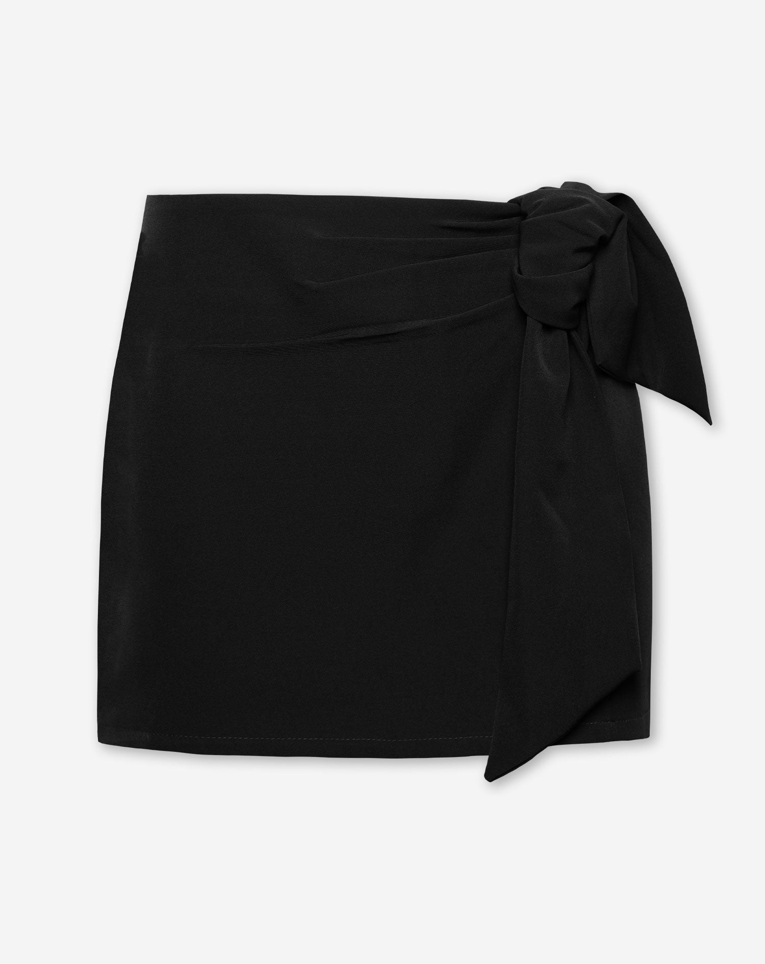 AUDREY FLAP SKIRT BLACK