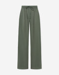LINDE STRAIGHT LEG PANTS OLIJFGROEN