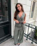 LINDE STRAIGHT LEG PANTS OLIVE