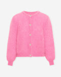 MOHAIR CARDIGAN ROZE