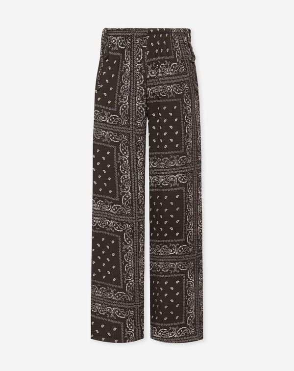 BANDANA MOUSSELINE BOW PANTS BRUIN