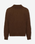 LEAH MOHAIR KNIT BRUIN
