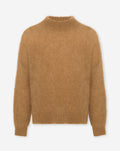 LEAH MOHAIR KNIT CAMEL