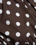 EVY DOT COTTON TOP BRUIN