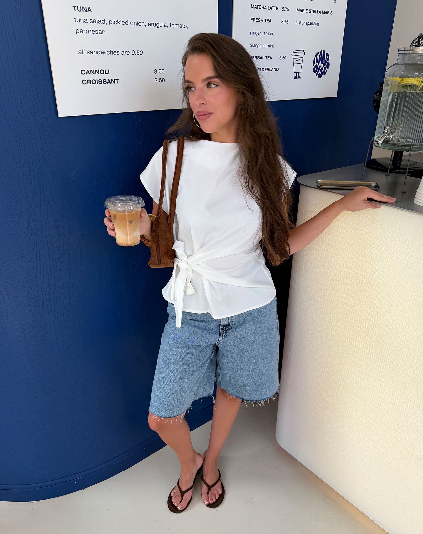 YAEL KNOT TOP WIT