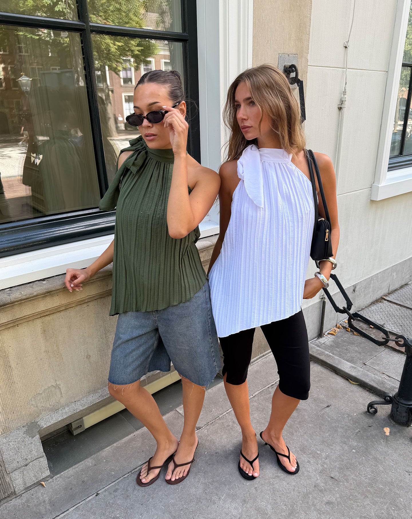 SALLY PLISSE TOP WIT