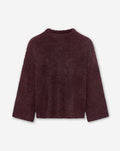 SAMIRA BOUCLE KNIT BURGUNDY