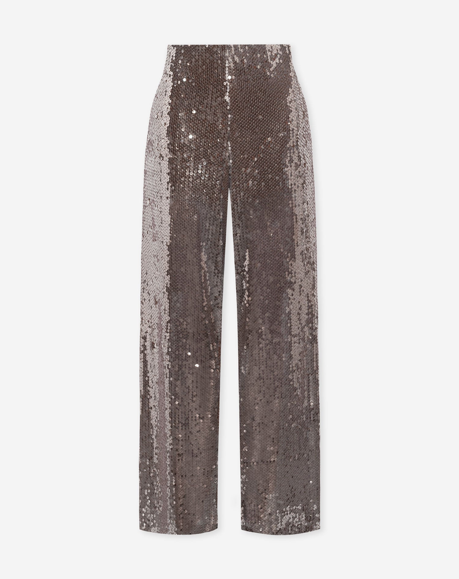 TRANSPARENT SEQUINS PANTS BRUIN | Most Wanted