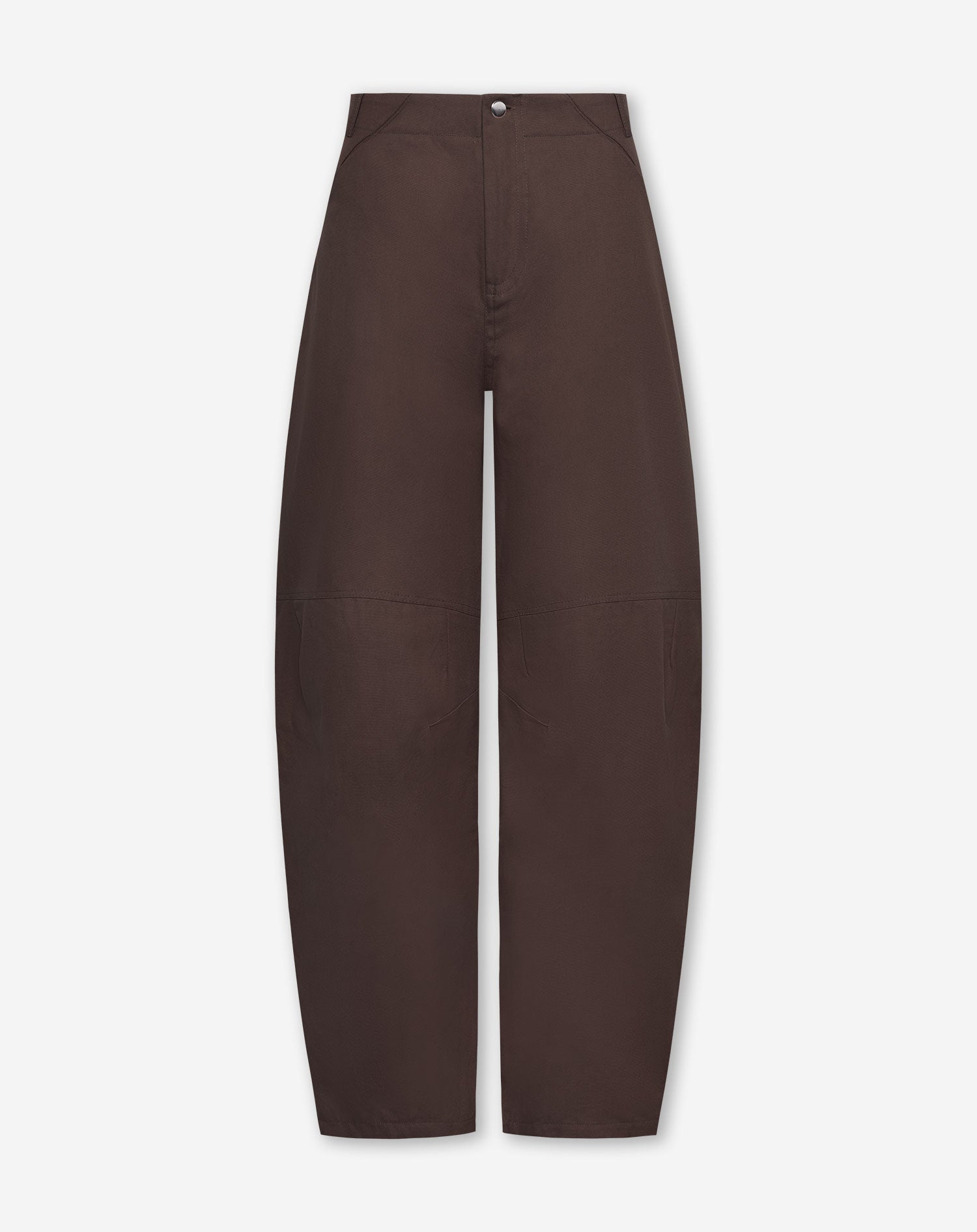 BARREL LEG PANTS DONKERBRUIN