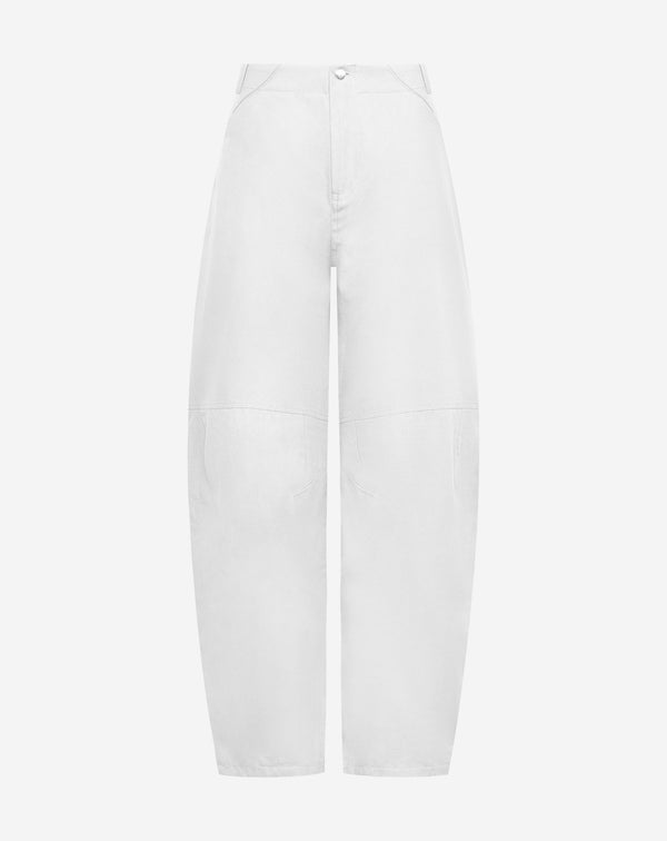 BARREL LEG PANTS WIT