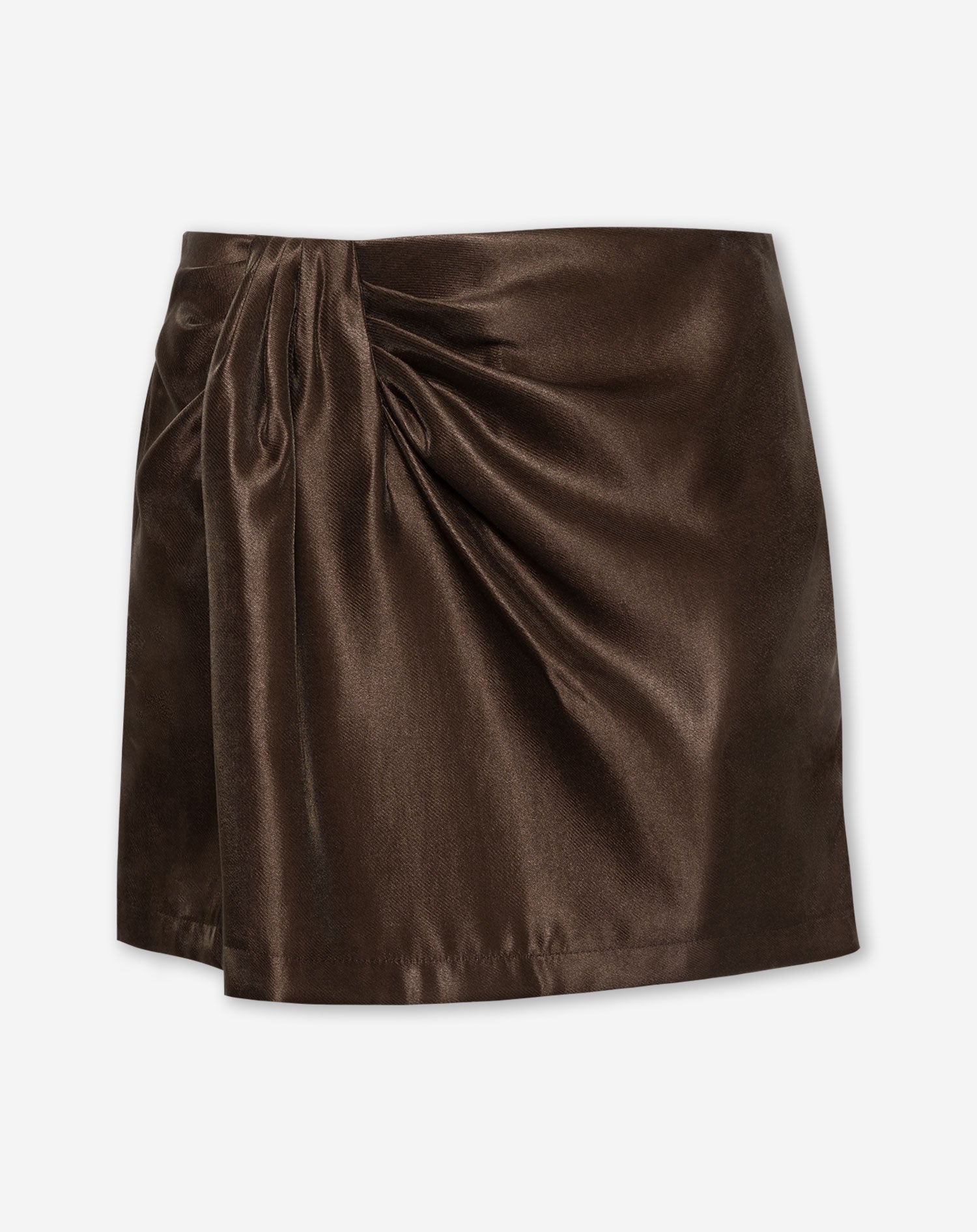 HILDA SATIN SKORT BRUIN