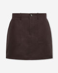 CARGO SKIRT DONKERBRUIN