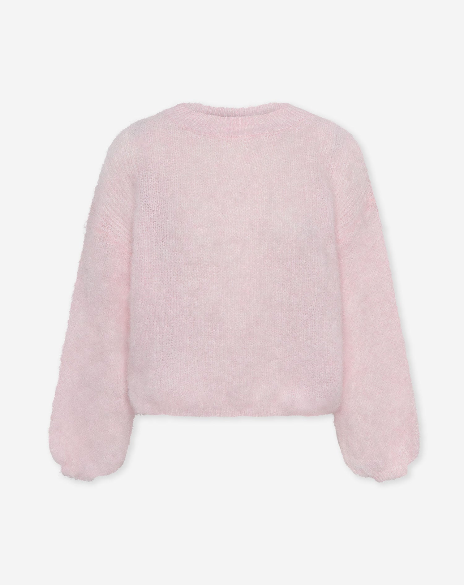 BRUSHED MOHAIR KNIT LICHTROZE