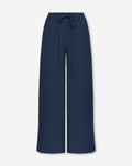 DAVINA VISCOSE SLIT PANTS PETITE MARINEBLAUW