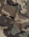 JENNY CAMO BUBBLE HEM SKIRT LEGERGROEN