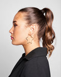 BIG HOOP STAR EARRINGS