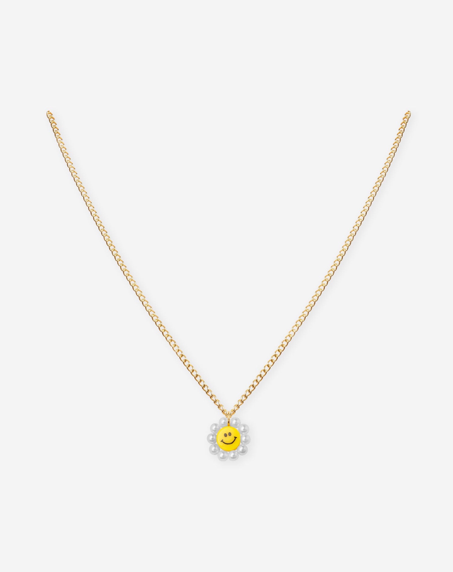 SMILEY NECKLACE GOLD