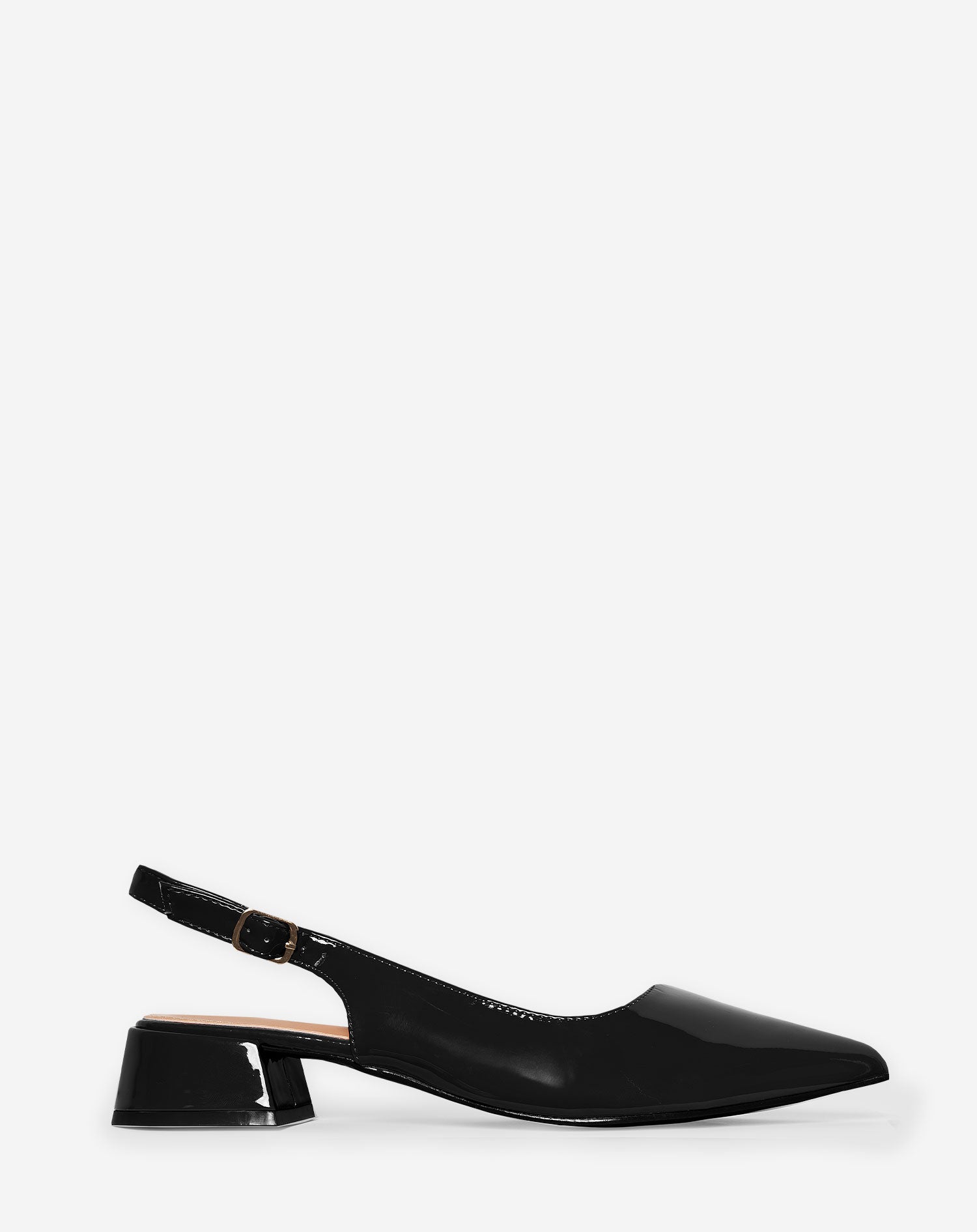 SERENA SLINGBACK HEELS BLACK