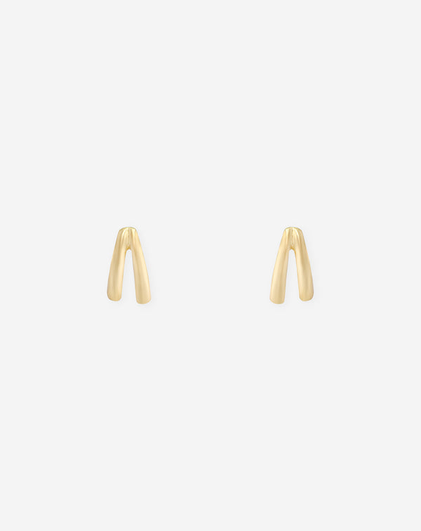 DOUBLE  TWIN TEARDROP EARRINGS