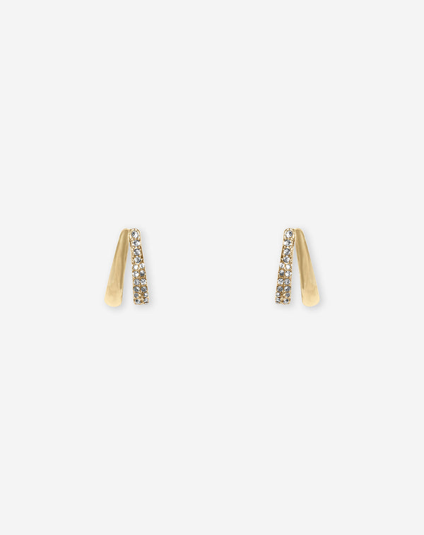 SMALL TWIN TEARDROP EARRINGS