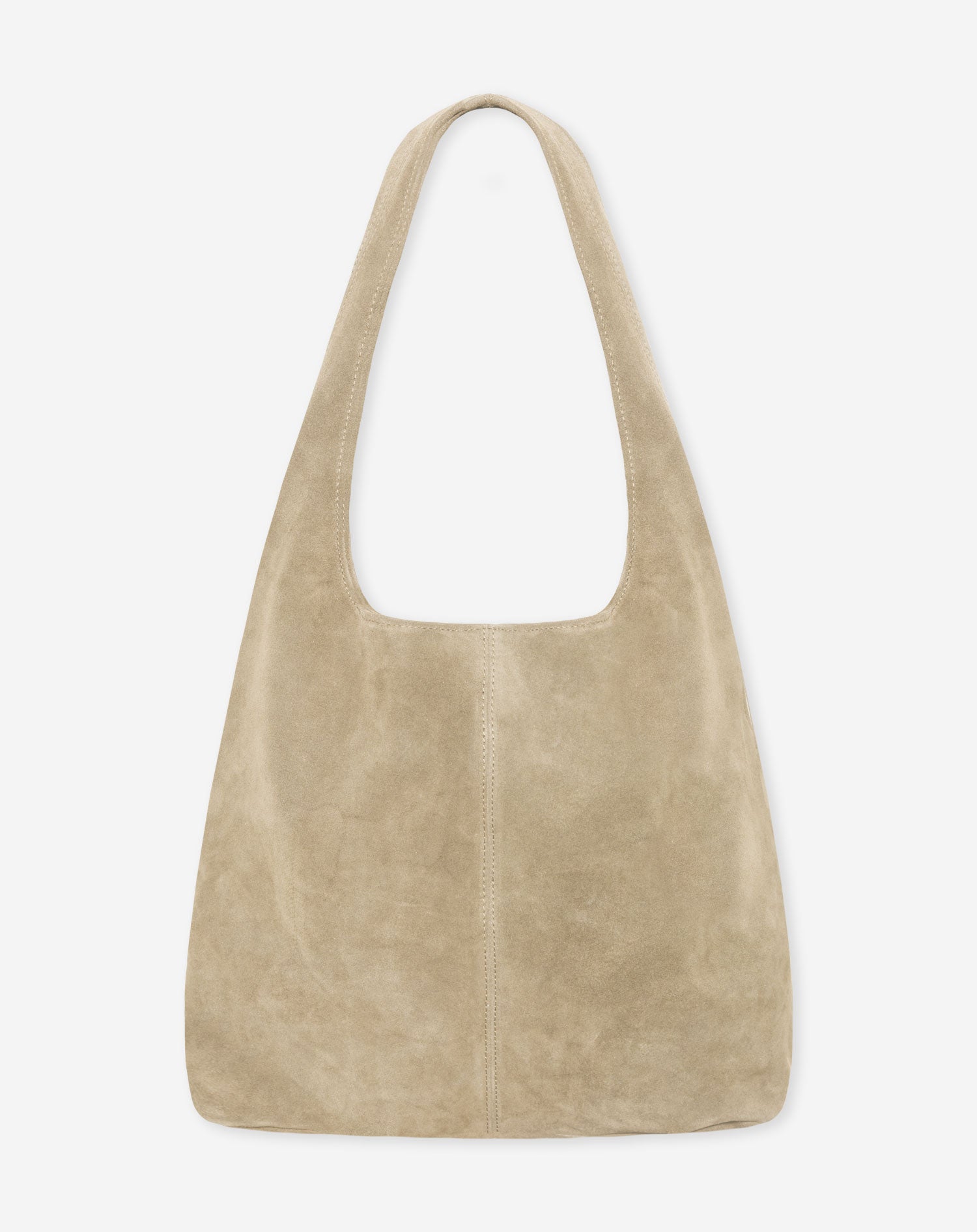 Schultertasche Shopper Wildleder Beige KAYLA SUEDE SHOPPER BEIGE