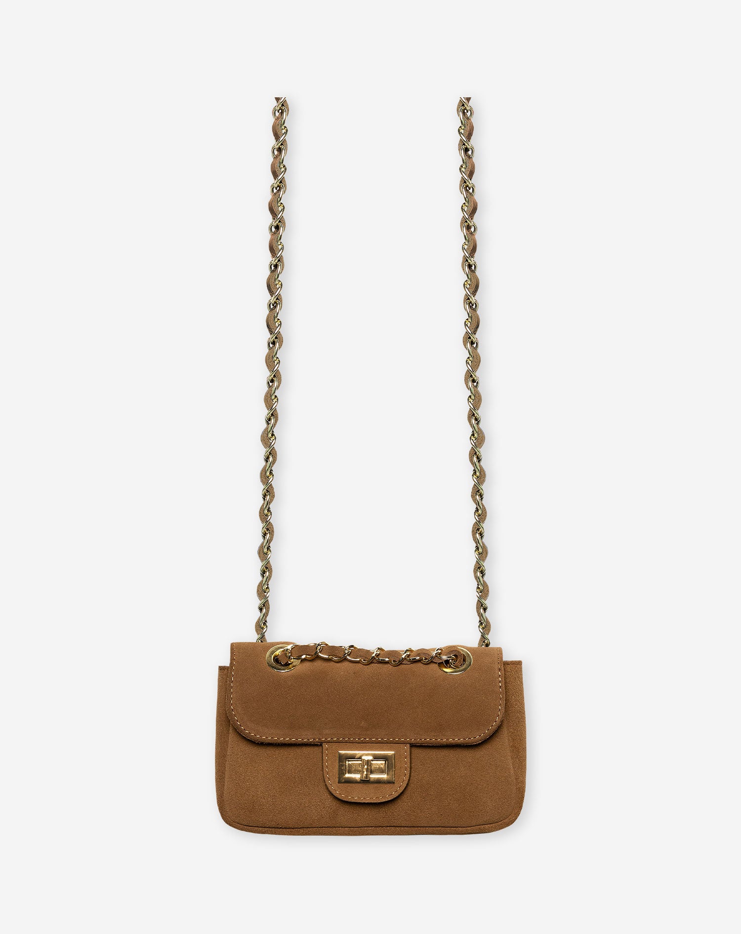 MARIE SUEDE BAG CAMEL