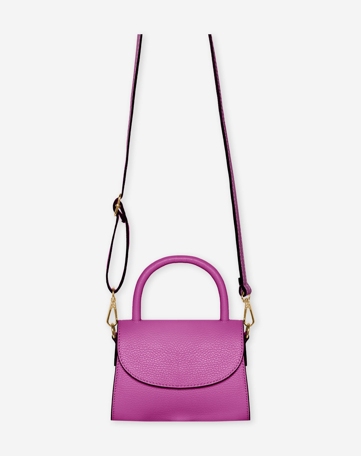 MILOU FLAP BAG MAGENTA