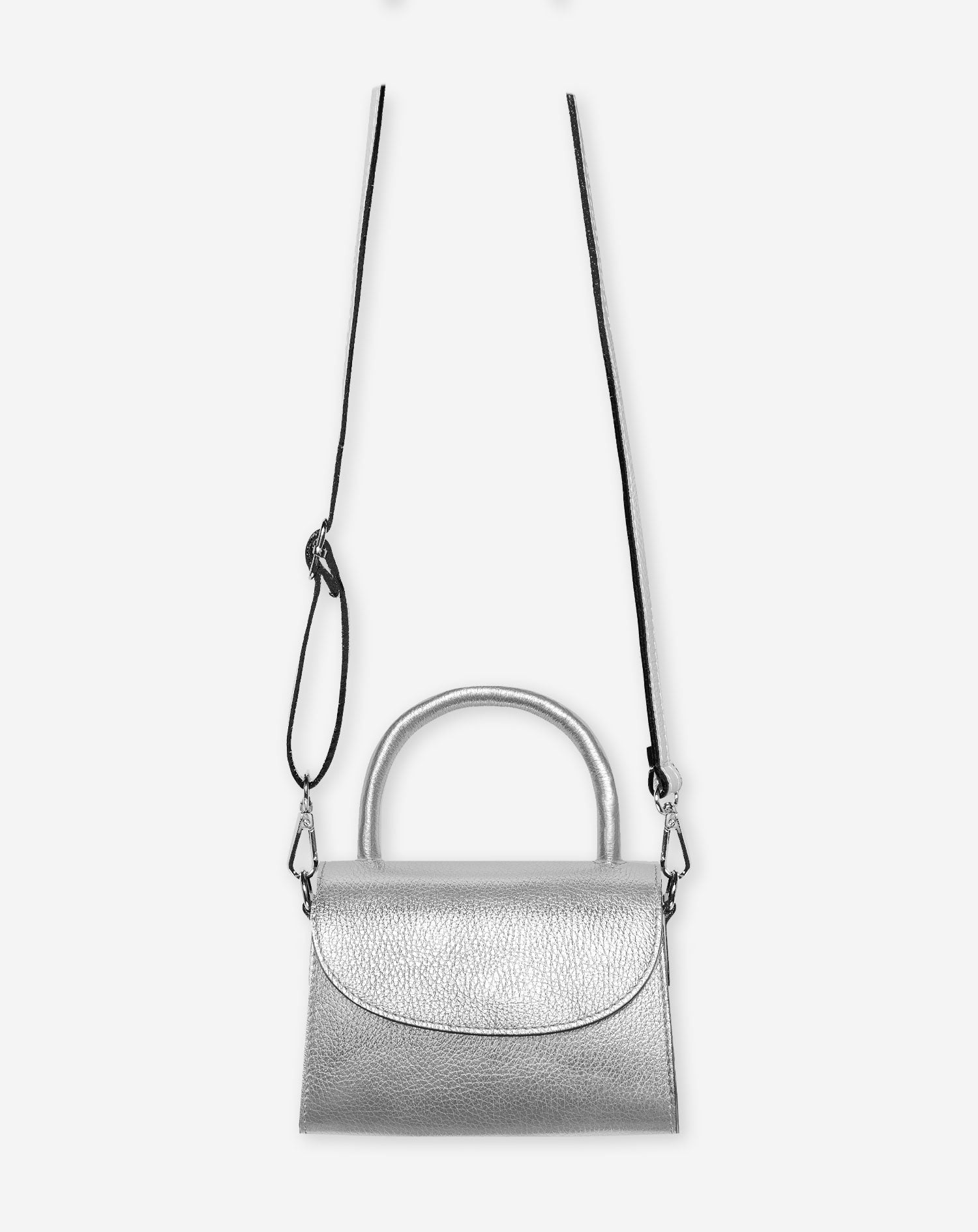 MILOU FLAP BAG SILVER