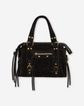 BOBBI SUEDE BAG ZWART