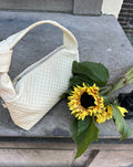 BRAIDED SHOULDER BAG BUTTER YELLOW