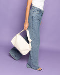 BRAIDED SHOULDER BAG BUTTER YELLOW