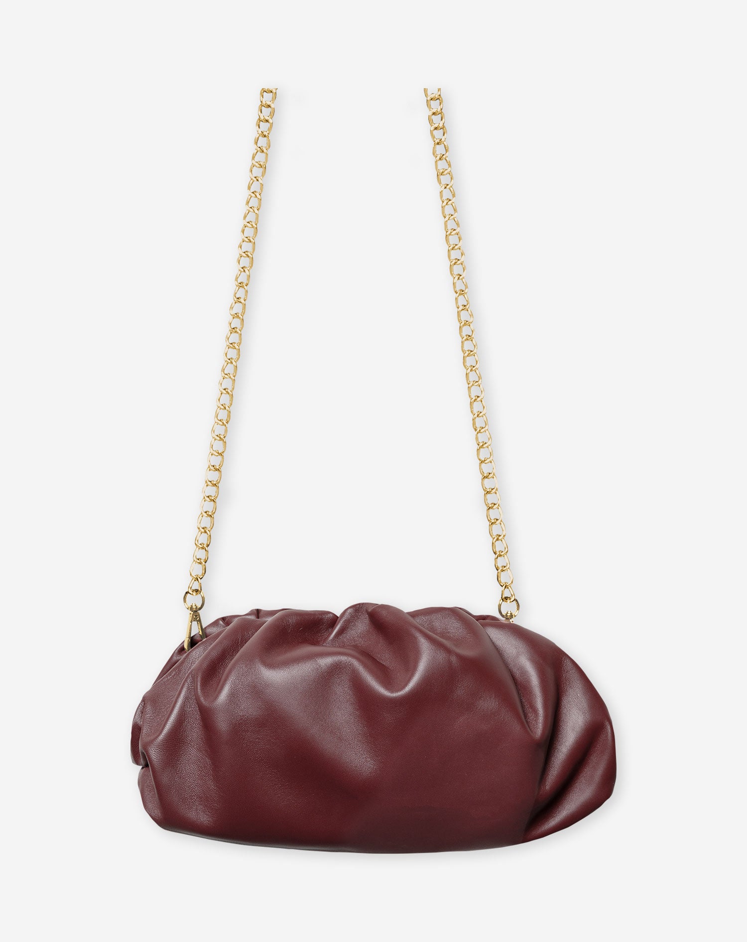 FAYDA CLUTCH BAG BURGUNDY