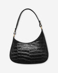 VIVIAN CROCO BAG BLACK