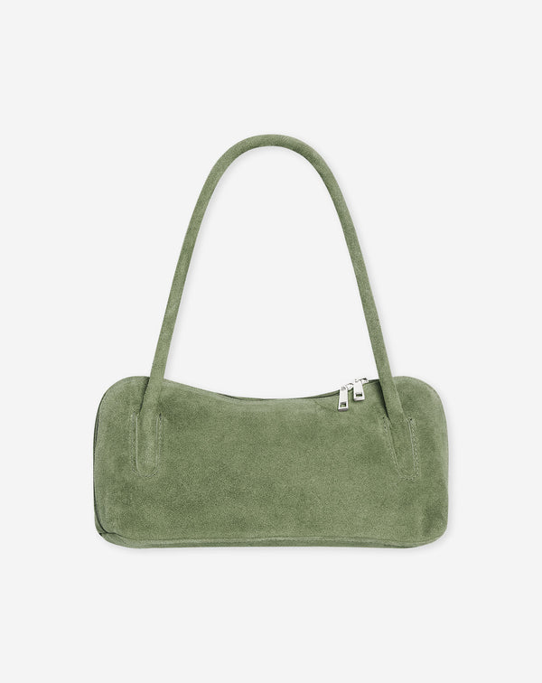 BLAIR SUEDE BAG OLIJFGROEN