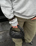 ROSALIE STUD BAG BLACK