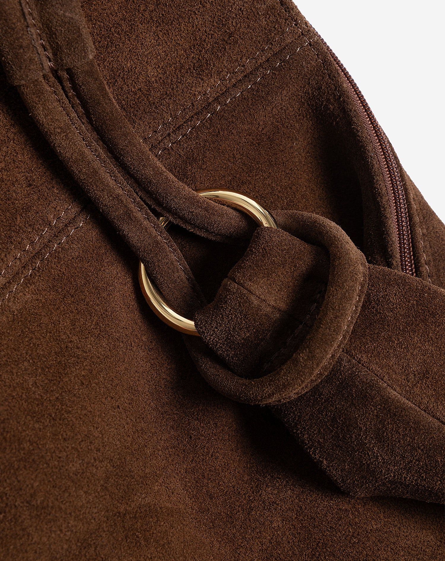 KIKI SUEDE BAG BRUIN