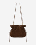 LOUISE SUEDE BAG BRUIN