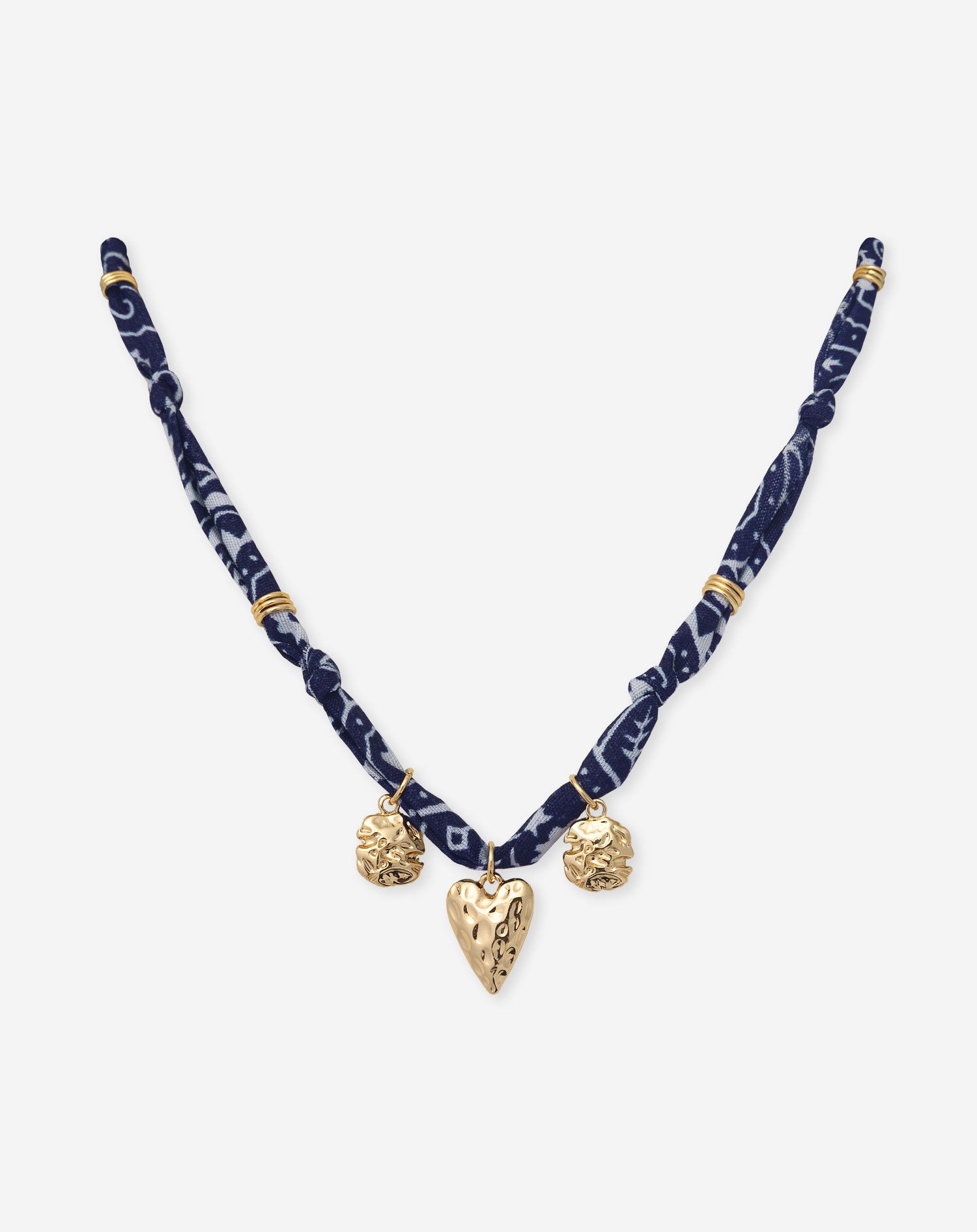 BANDANA NECKLACE MARINEBLAUW