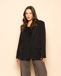 IRIS OVERSIZED BLAZER ZWART