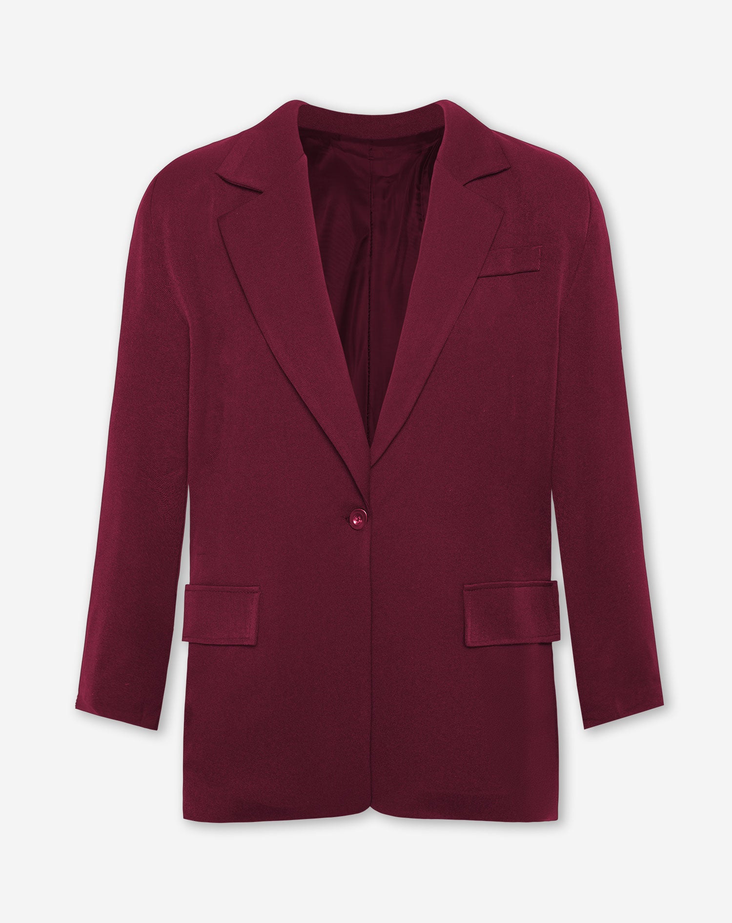 IRIS OVERSIZED BLAZER BURGUNDY