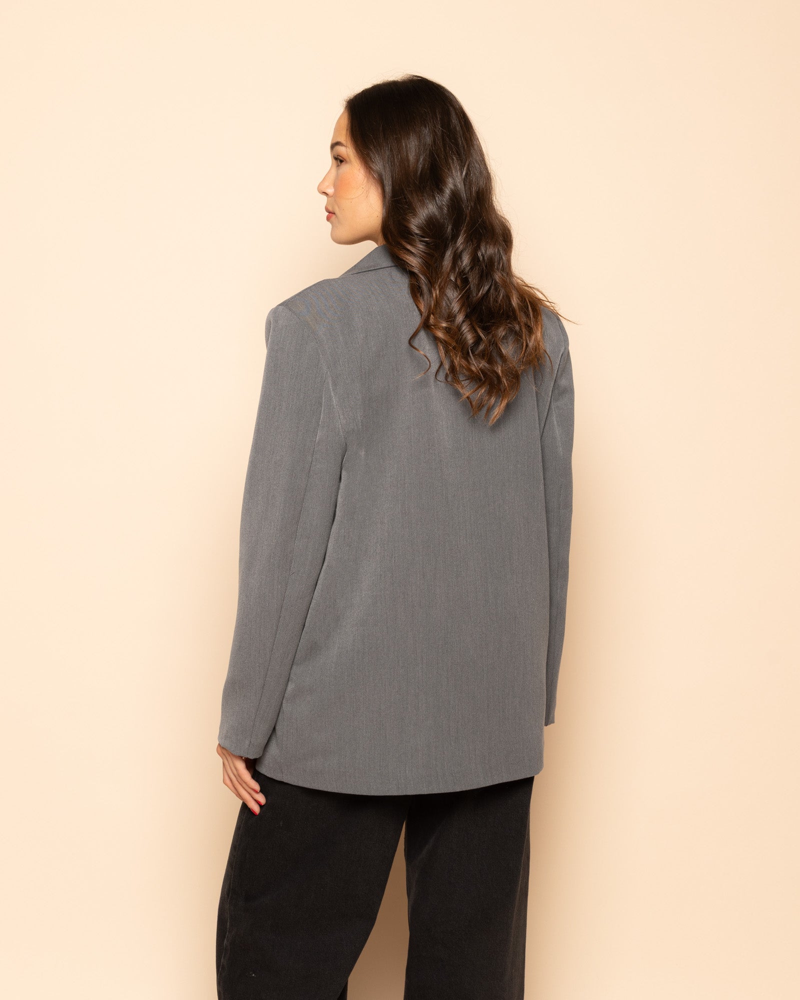 IRIS OVERSIZED BLAZER GRIJS