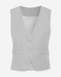 LIZZY GILET LIGHT GREY