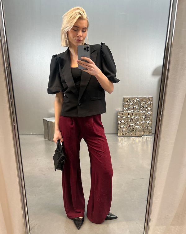Lizzy Pure Black Blazer