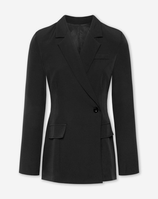 HANNAH CINCHED BLAZER ZWART