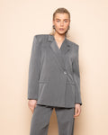 IRIS BOXY BLAZER GRIJS