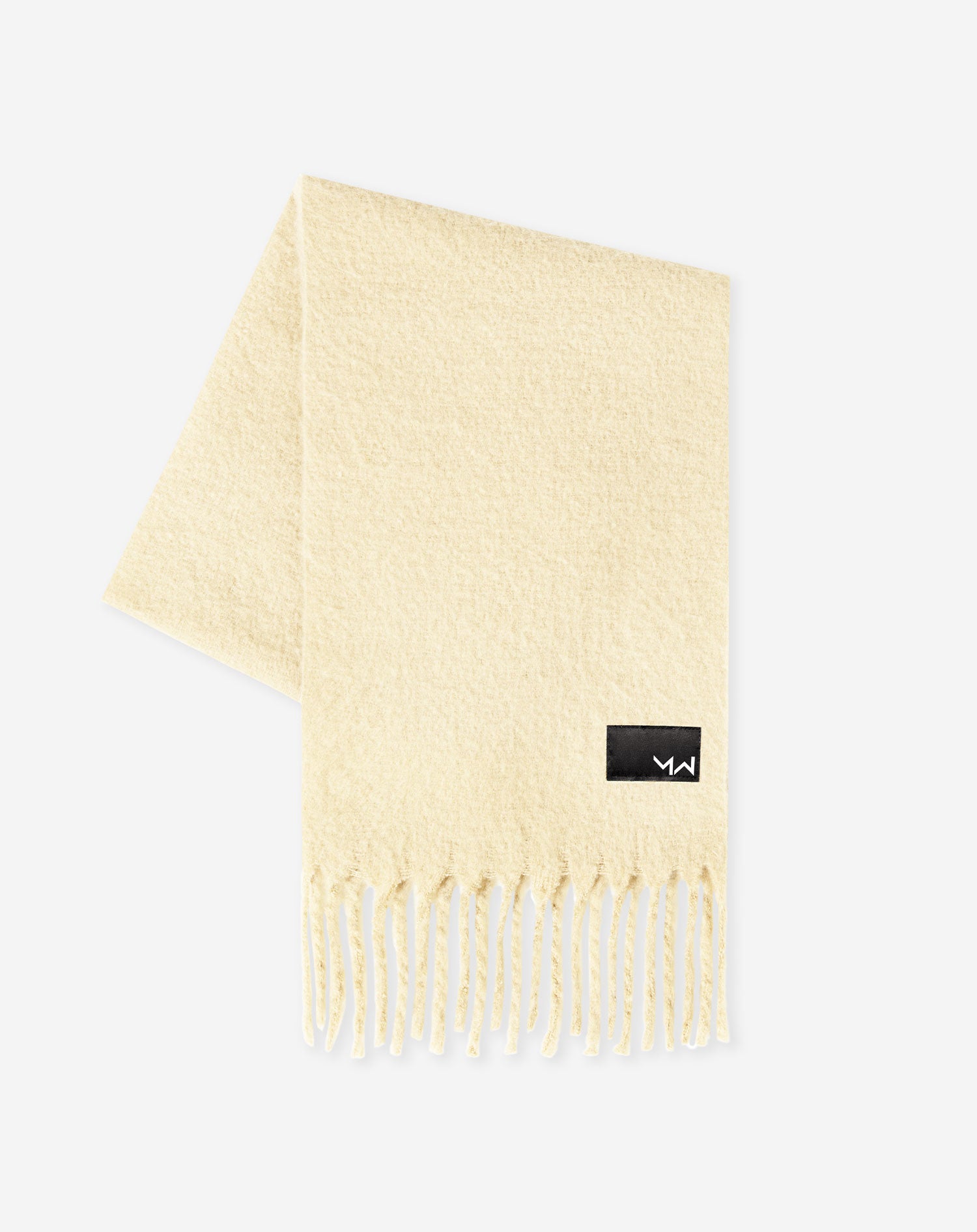 WOVEN SCARF BUTTER YELLOW