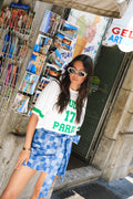 STUDIO PARIS OVERSIZED TEE GROEN